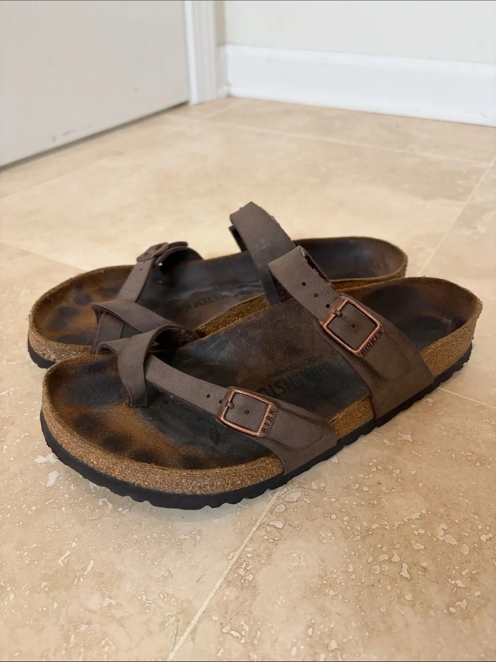 Birkenstock Mayari Brown Womens Sandals Size 9/EU 40